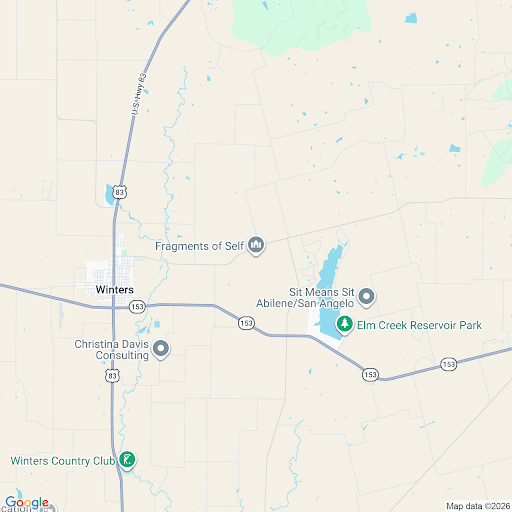 Conceptual technical map of Texas, Oklahoma, Arkansas and Louisiana